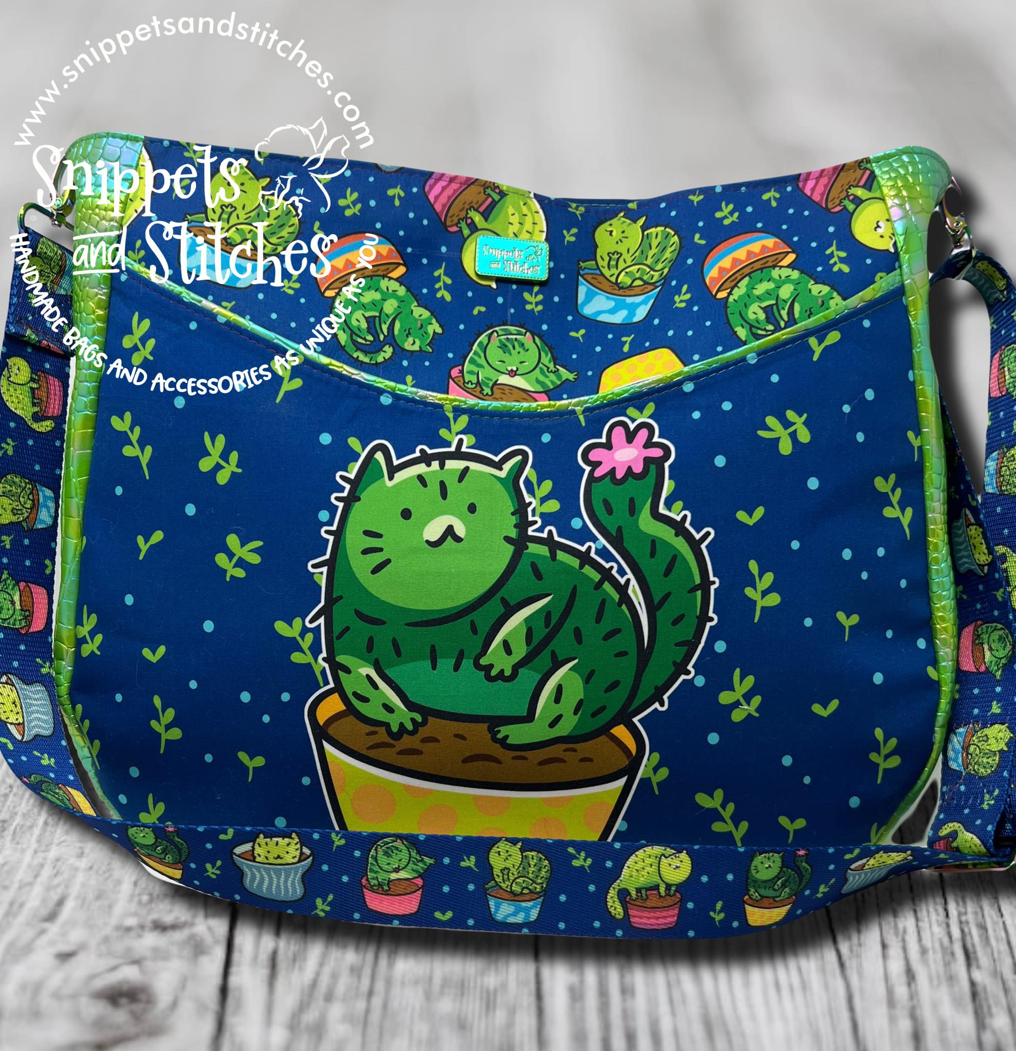 RETAIL PANEL Catcus Flower (Blue)