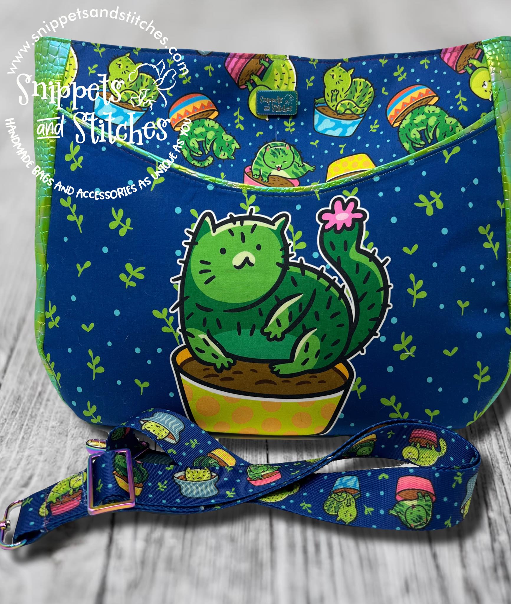 RETAIL PANEL Catcus Flower (Blue)