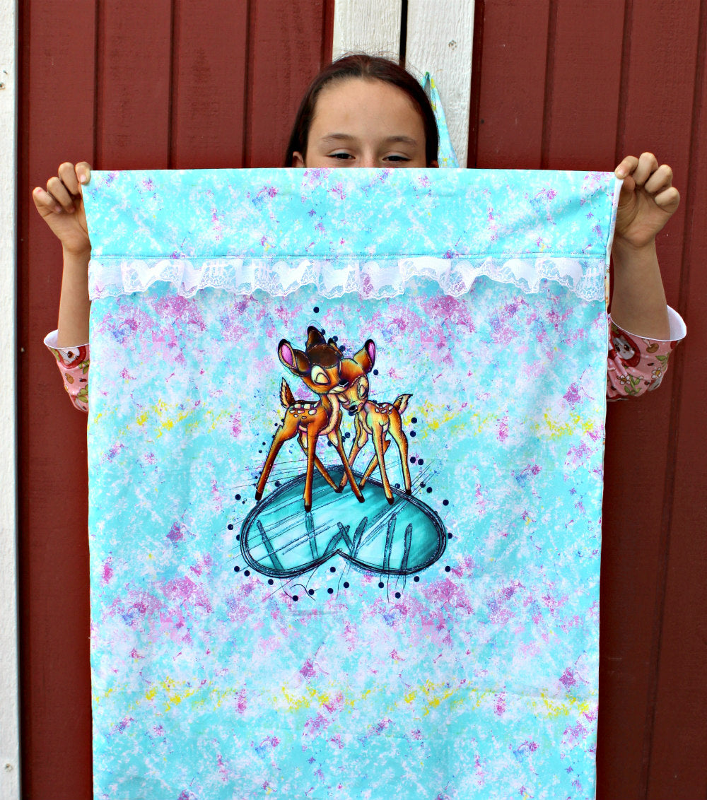 RETAIL PANEL Forest Deer <3 (Blue)