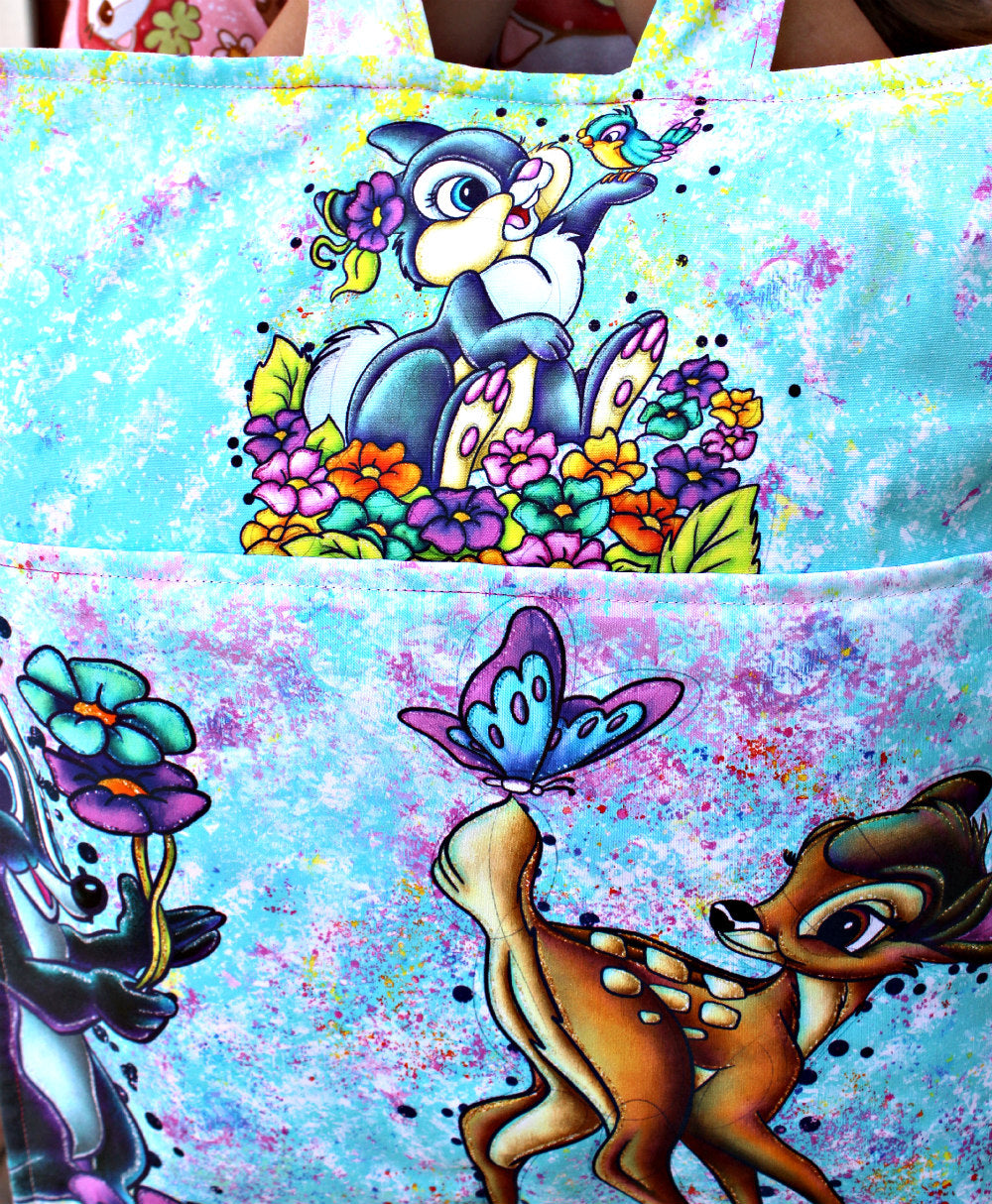 RETAIL PANEL Forest Rabbit (Blue)