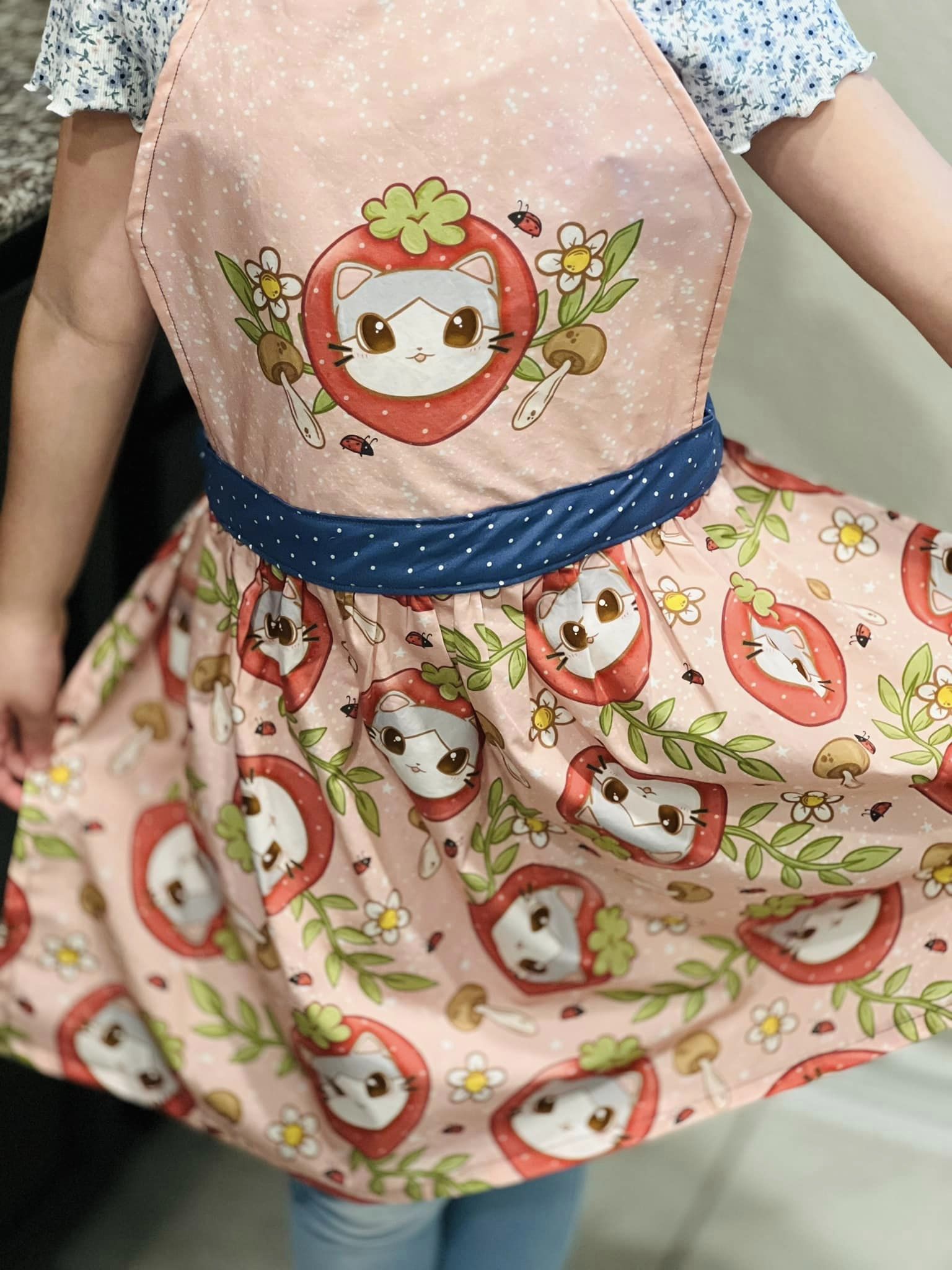 RETAIL PANEL Strawberry Cat