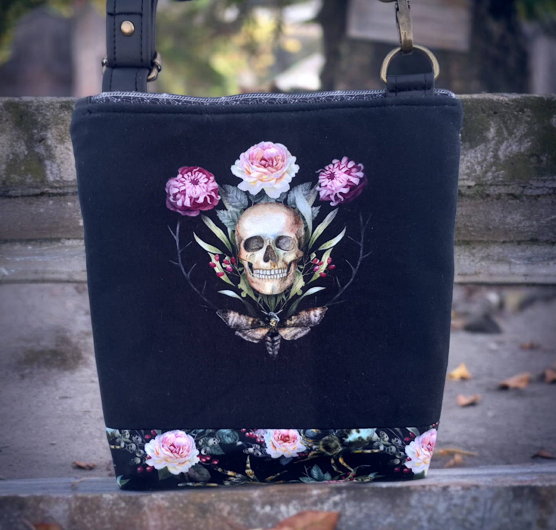 RETAIL PANEL Watercolor Skull