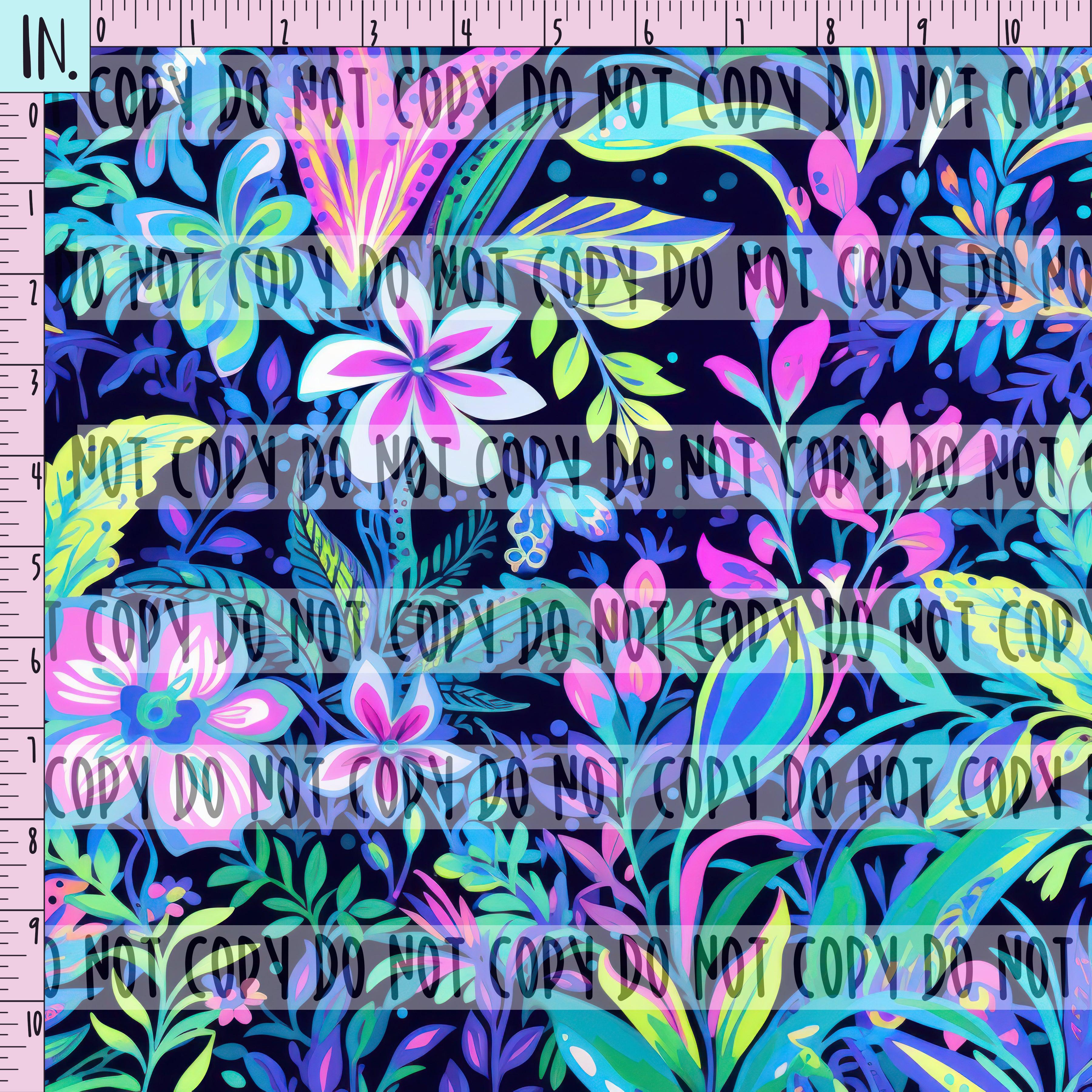 RETAIL Neon Flowers #3