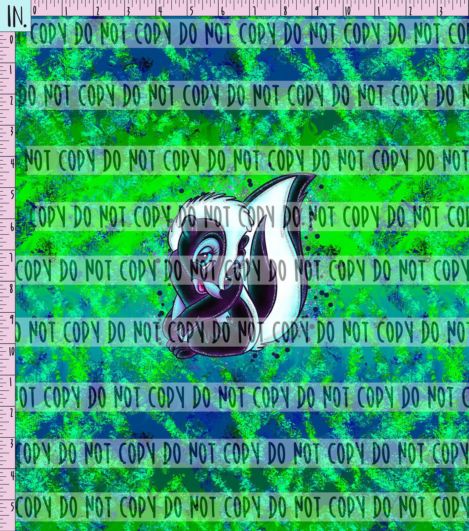 RETAIL PANEL Forest Skunk (Green)