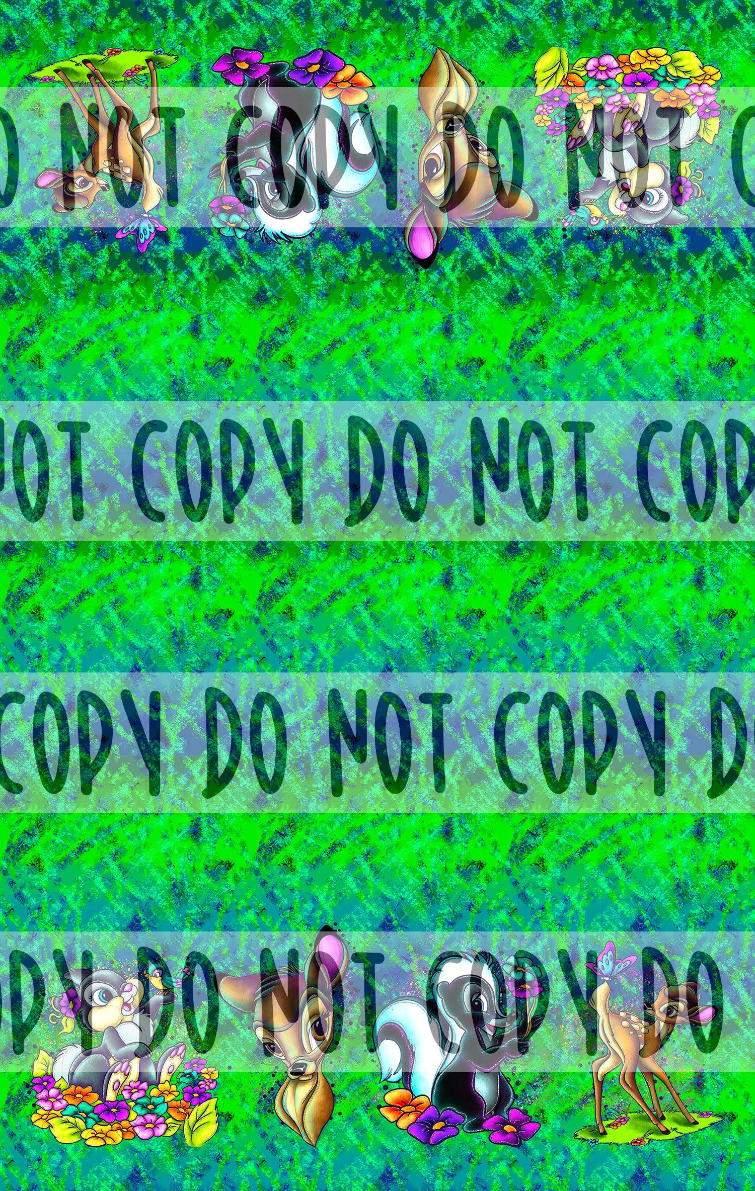 RETAIL DOUBLE BORDER The Forest (Green)