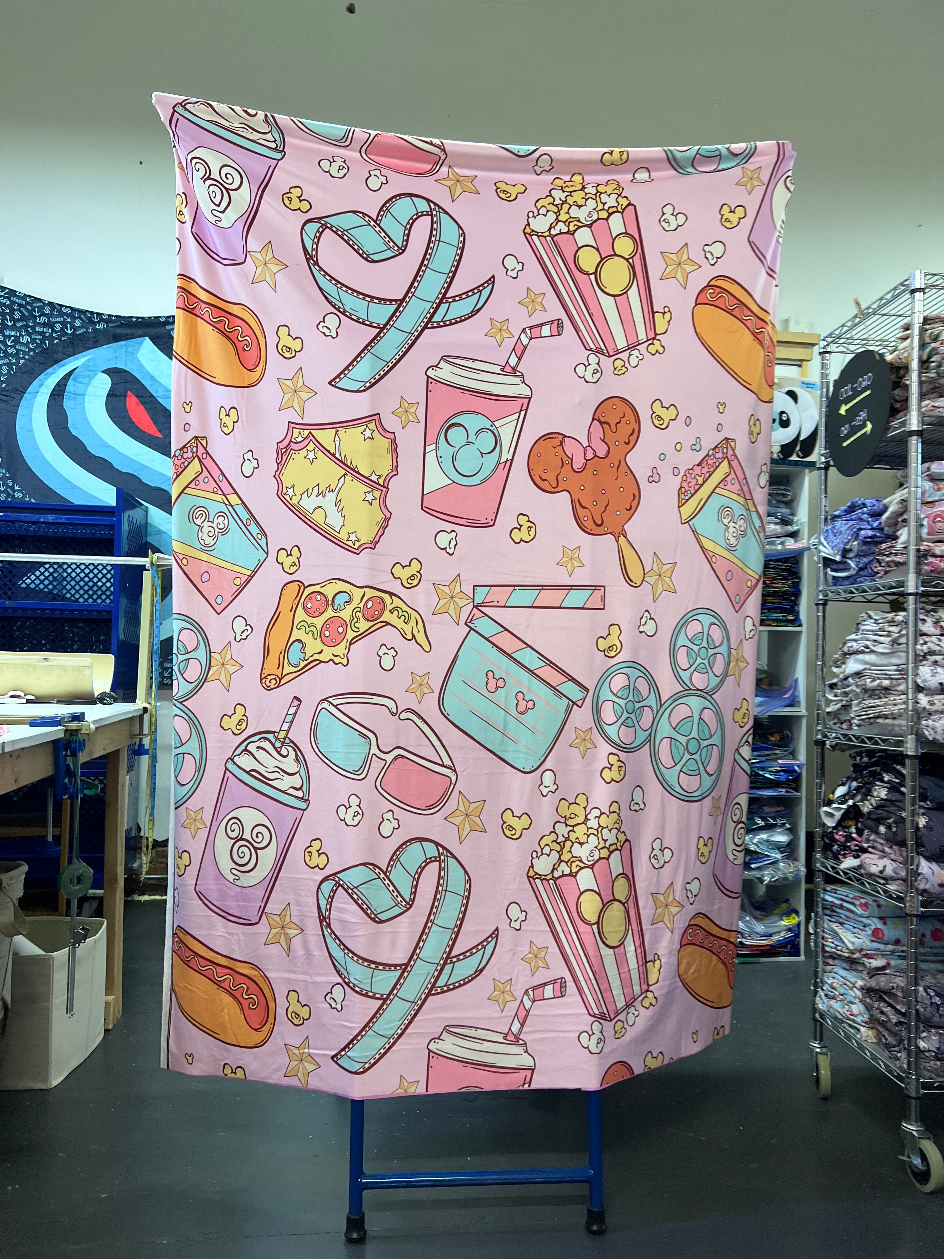 RETAIL BLANKET TOPPER Movie Ticket