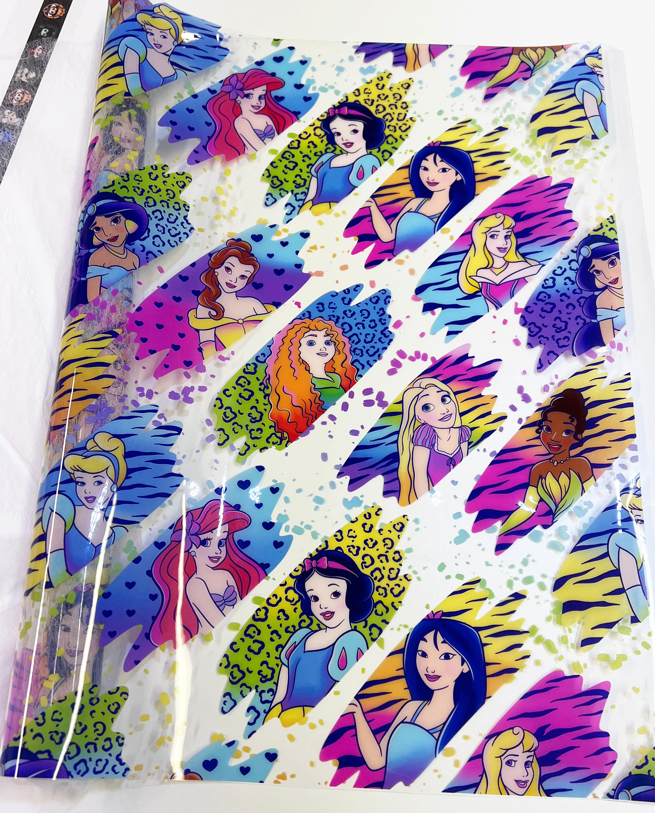 RETAIL CLEAR VINYL Neon Princesses