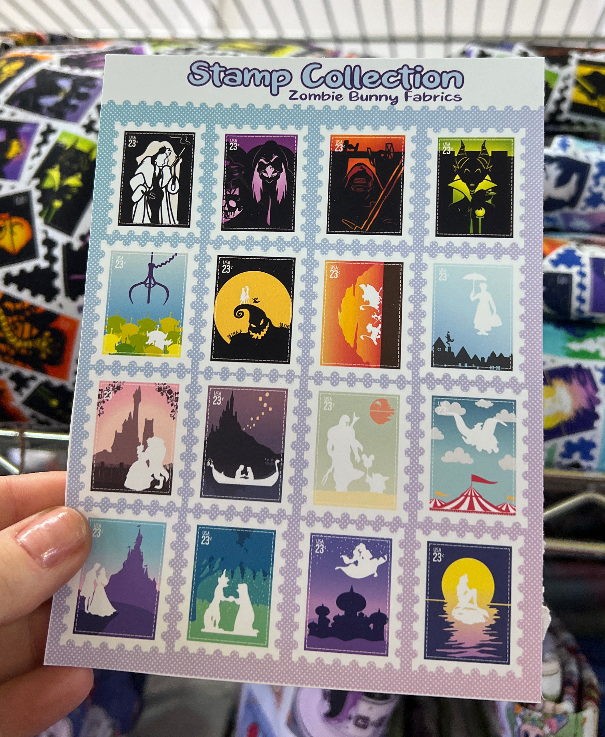 RETAIL STICKER SHEET Stamps