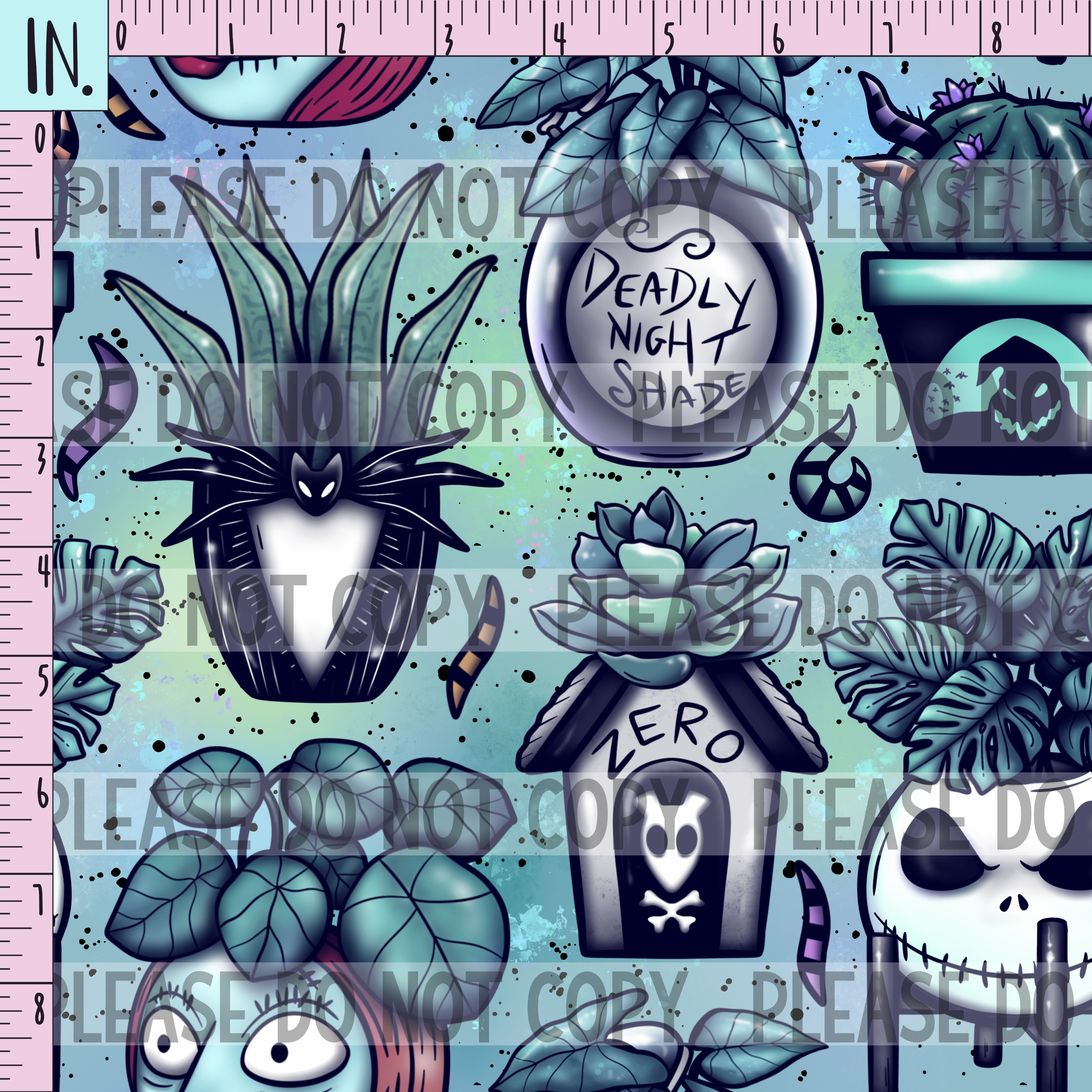 HALLOWEEN RETAIL (PART 2) Nightmare Plant Blue