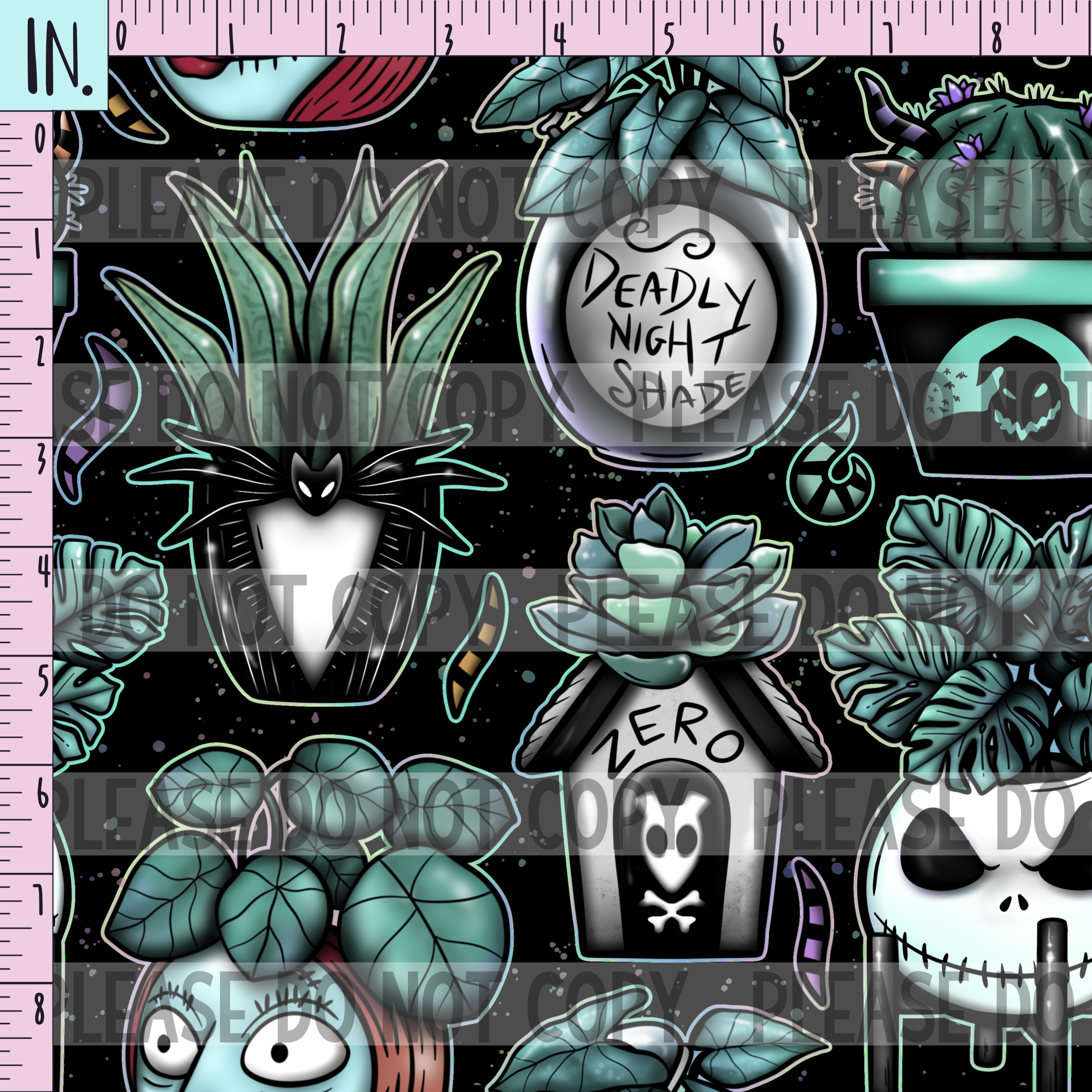 HALLOWEEN RETAIL (PART 2) Nightmare Plant Black