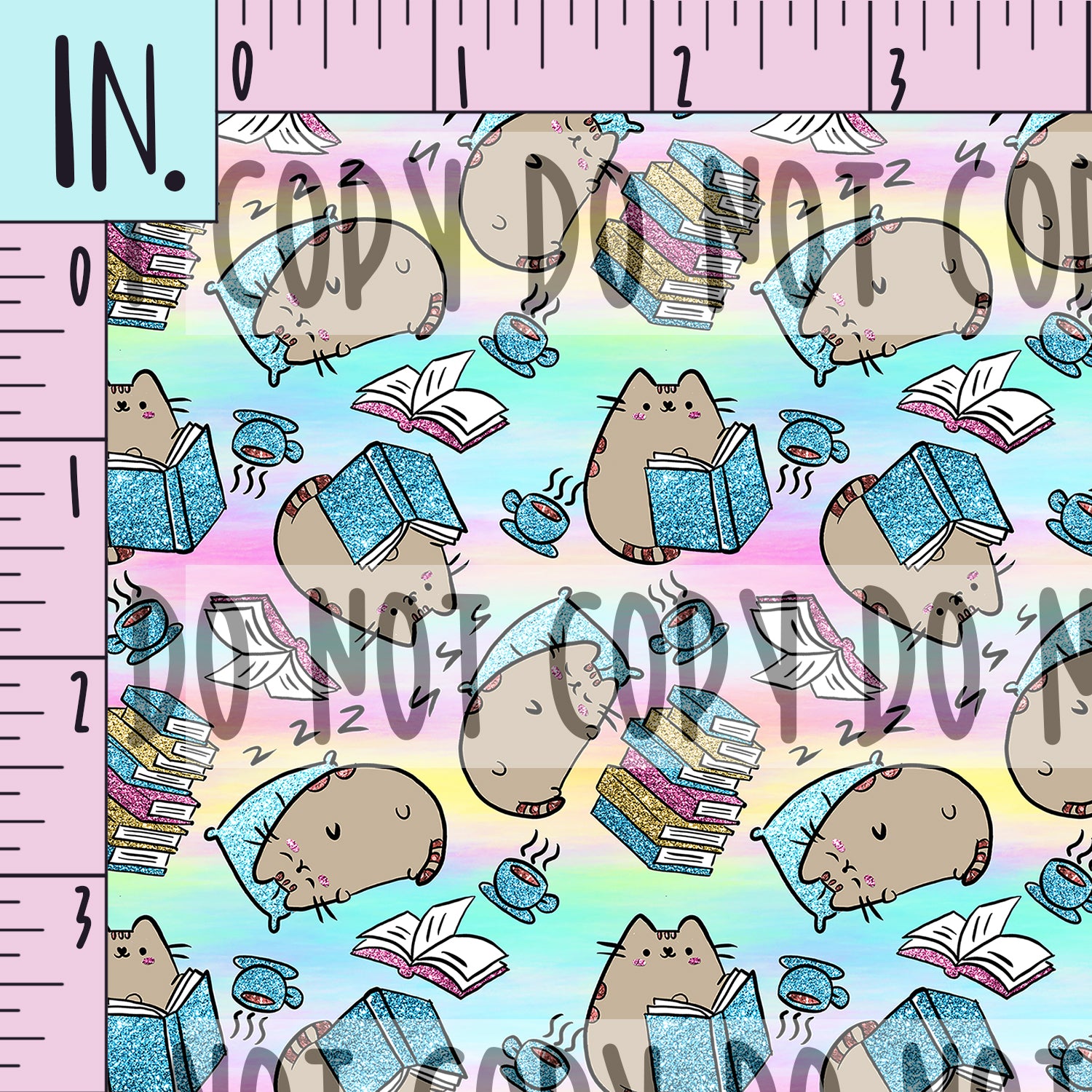 RETAIL The Loaf Kitty Book Lover (.75