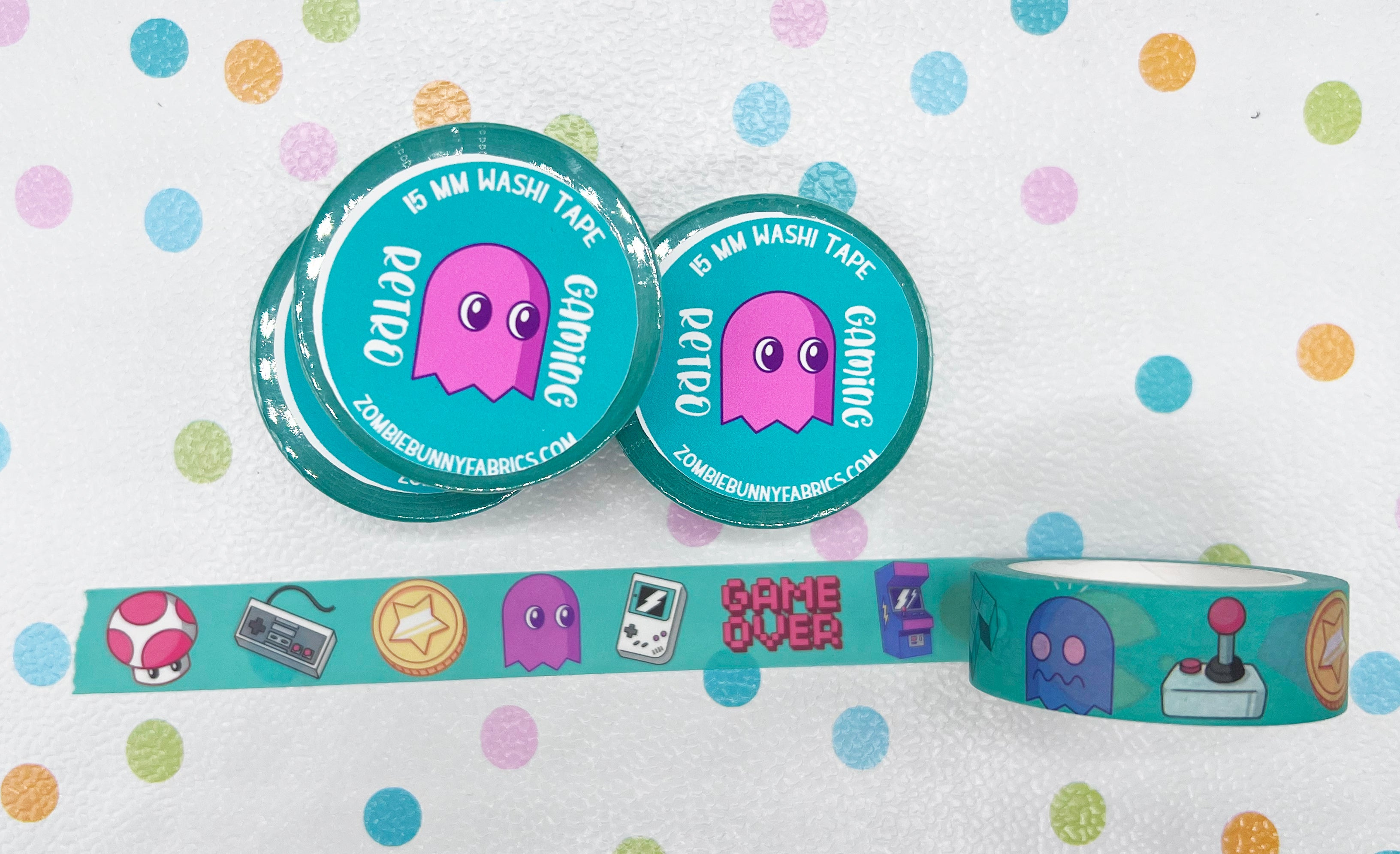RETAIL WASHI TAPE Retro Gaming