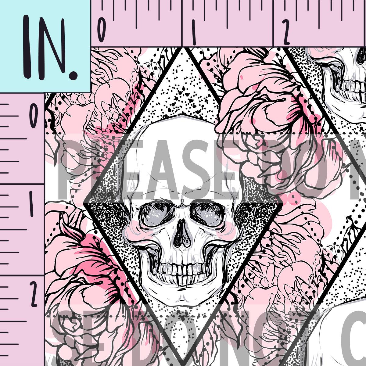 HALLOWEEN RETAIL (PART 1) Floral Skulls