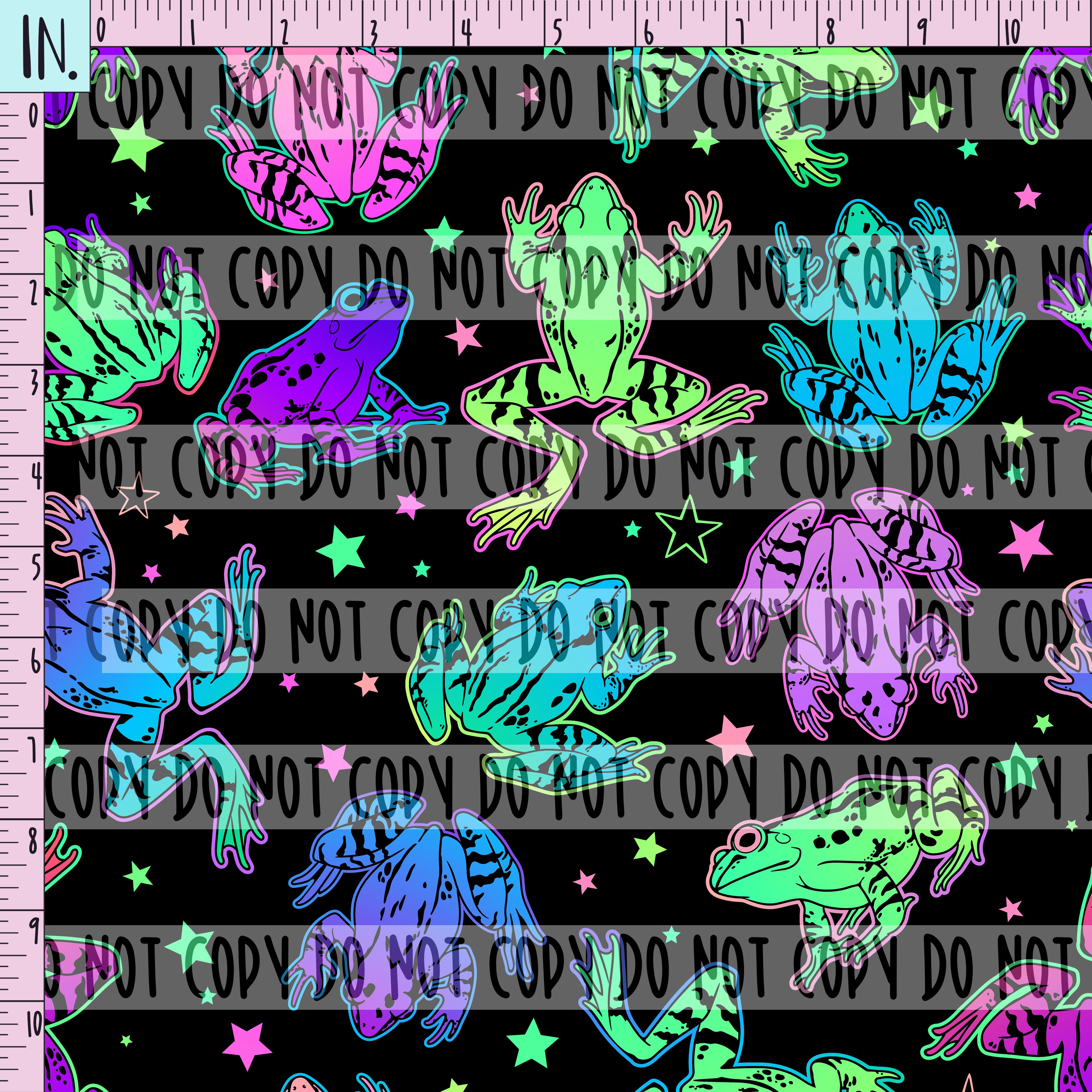 RETAIL Neon Frogs