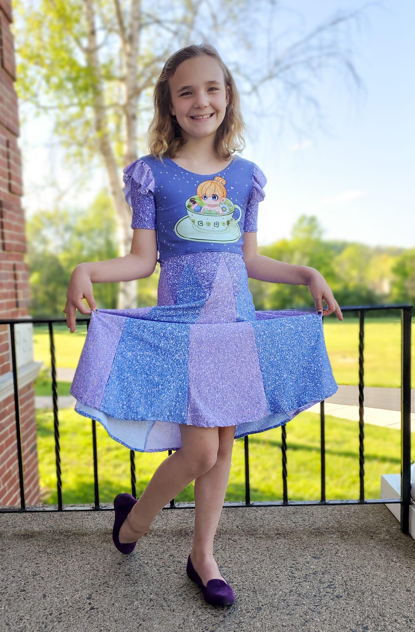 RETAIL Perwinkle Sparkle Coord