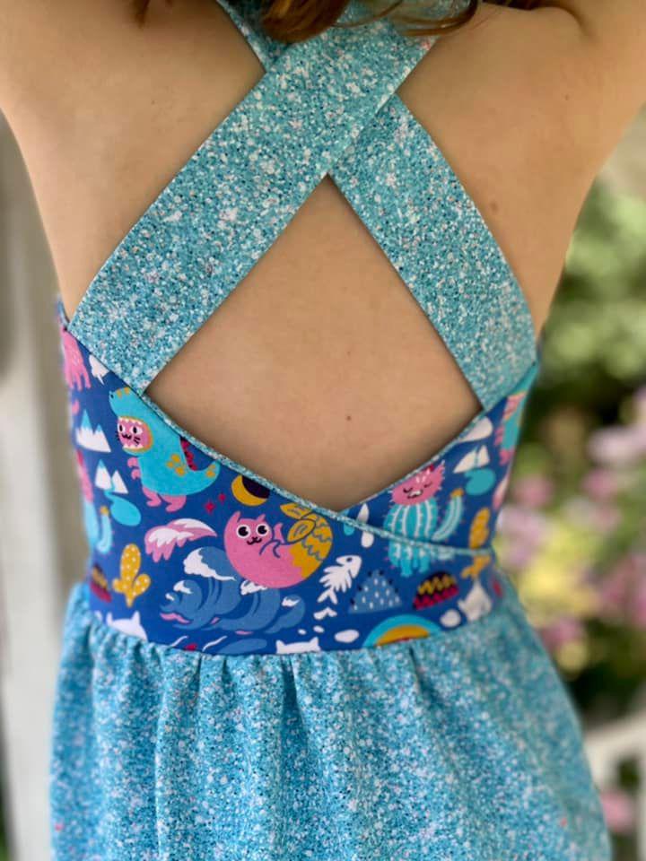 RETAIL Light Blue Sparkle Coord