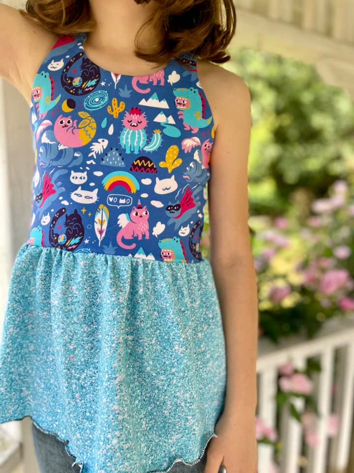RETAIL Kawaii Cats Blue