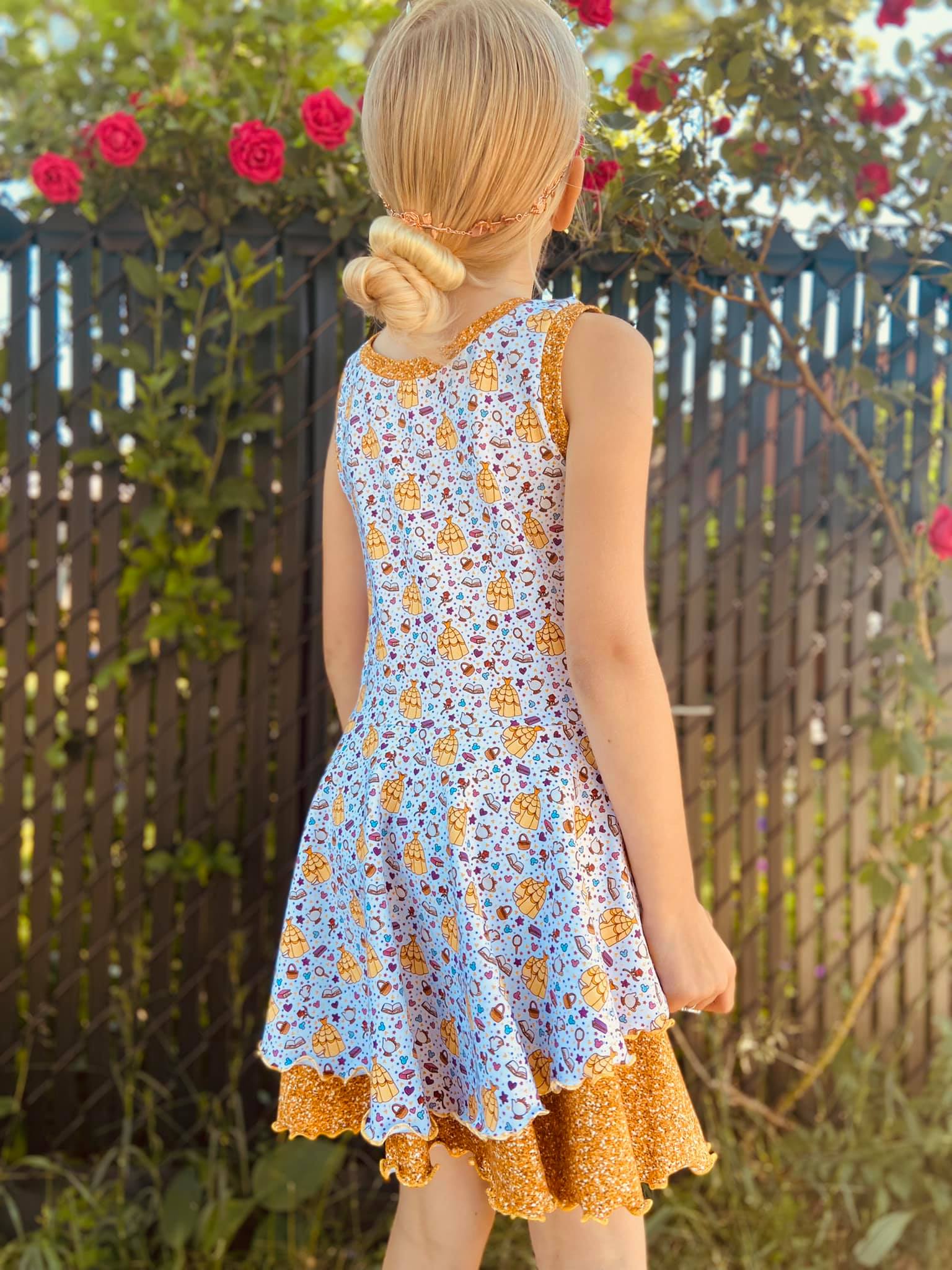 RETAIL Yellow Ballgown