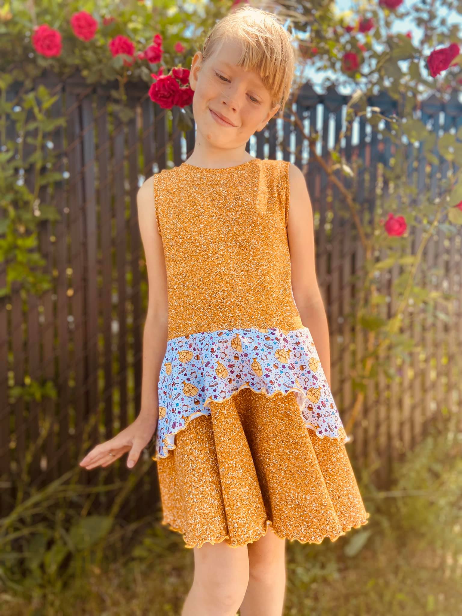 RETAIL Yellow Ballgown