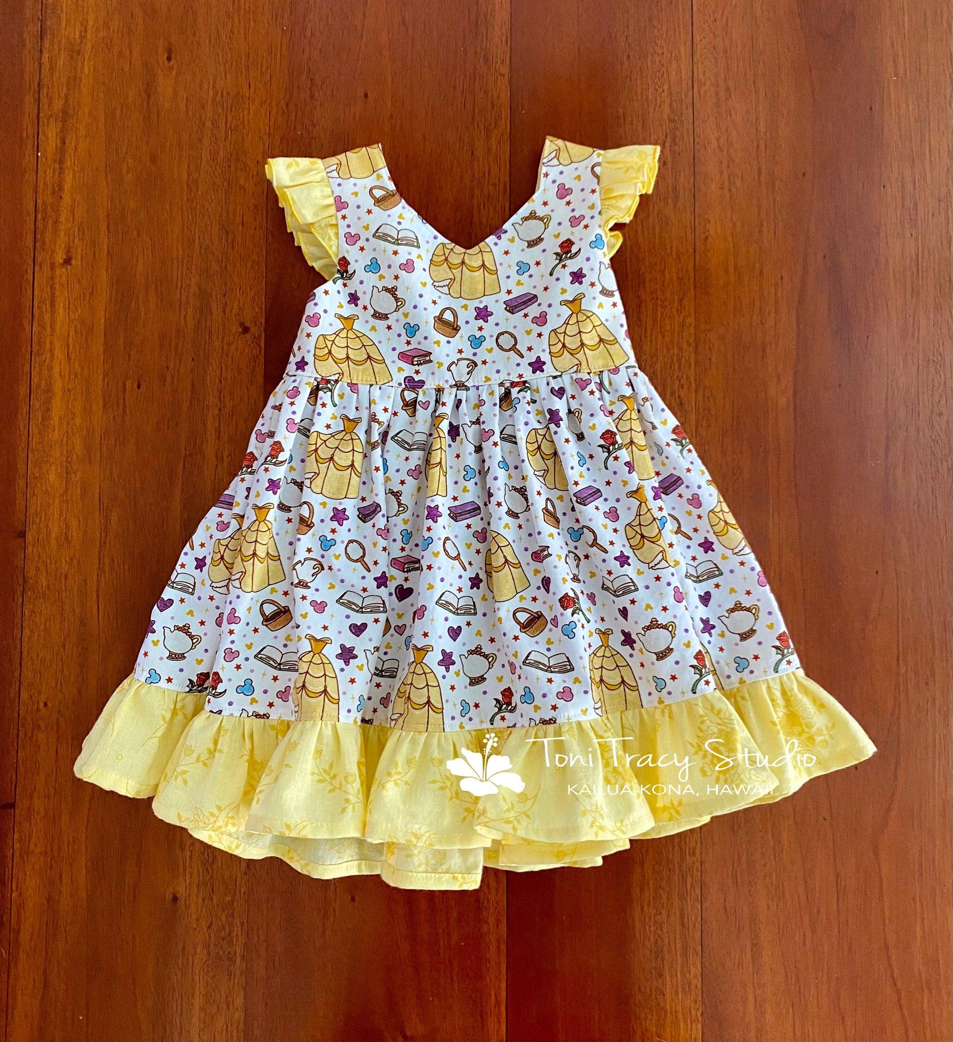 RETAIL Yellow Ballgown