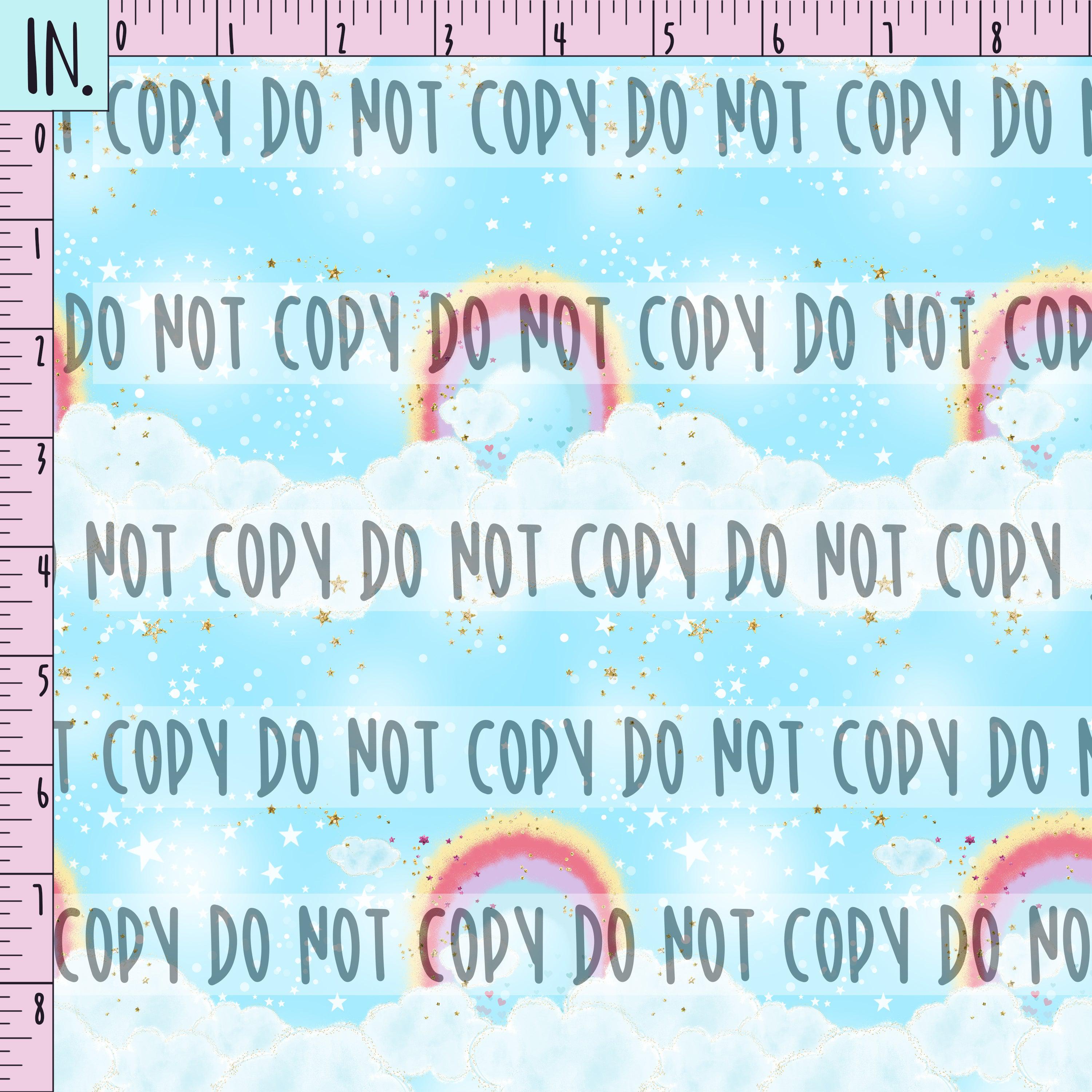 RETAIL Blue Rainbow Coord