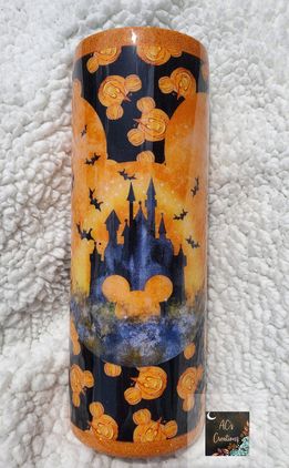 RETAIL PANEL Pumpkin Castle Black