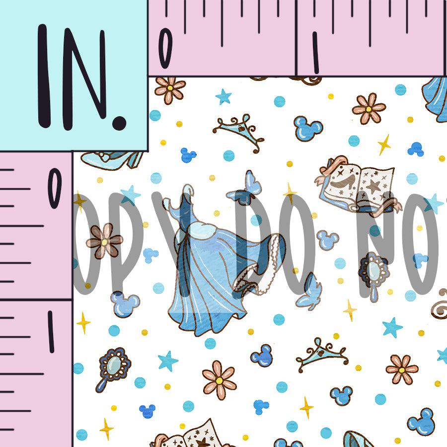 RETAIL *VINYL* Blue Ballgown (Tiny)