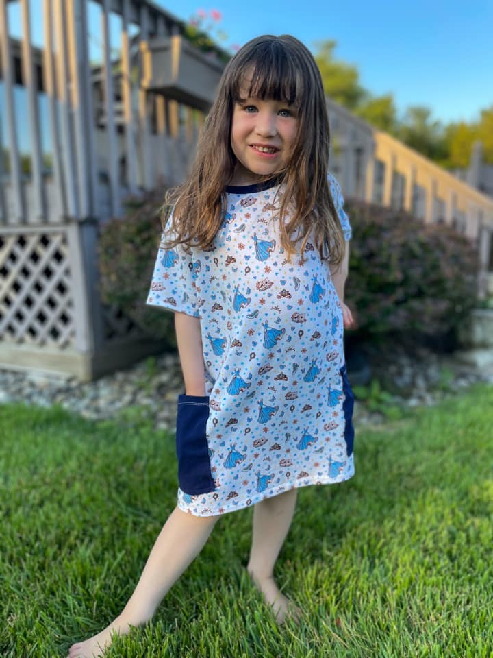 RETAIL Blue Ballgown (Tiny)