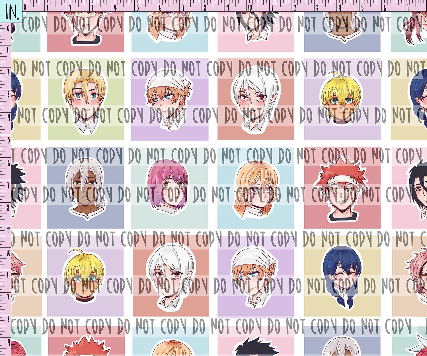 RETAIL Food Wars (Checkered)