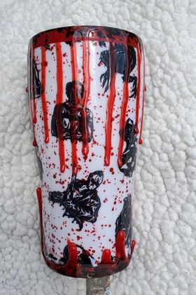 RETAIL Scary Movies White