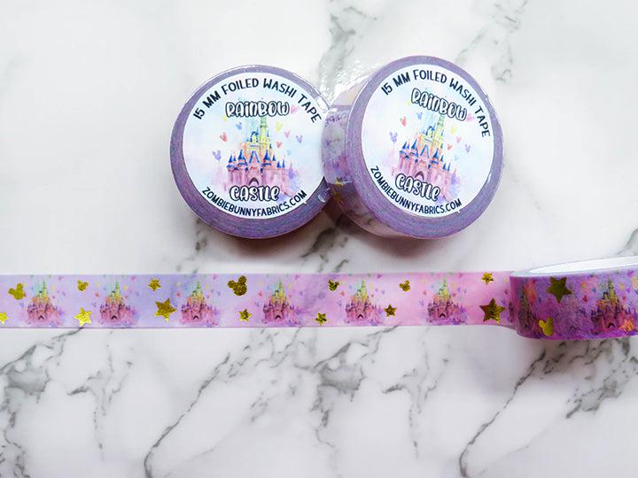RETAIL WASHI TAPE Rainbow Castle