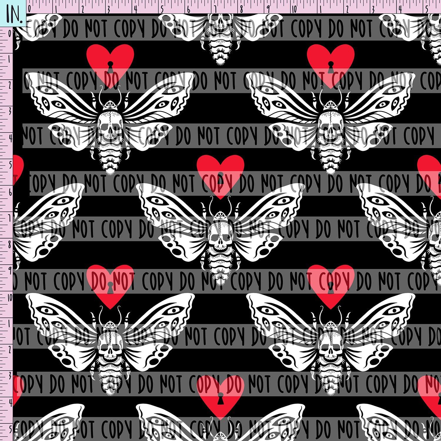 RETAIL Skeleton Moths (Large)