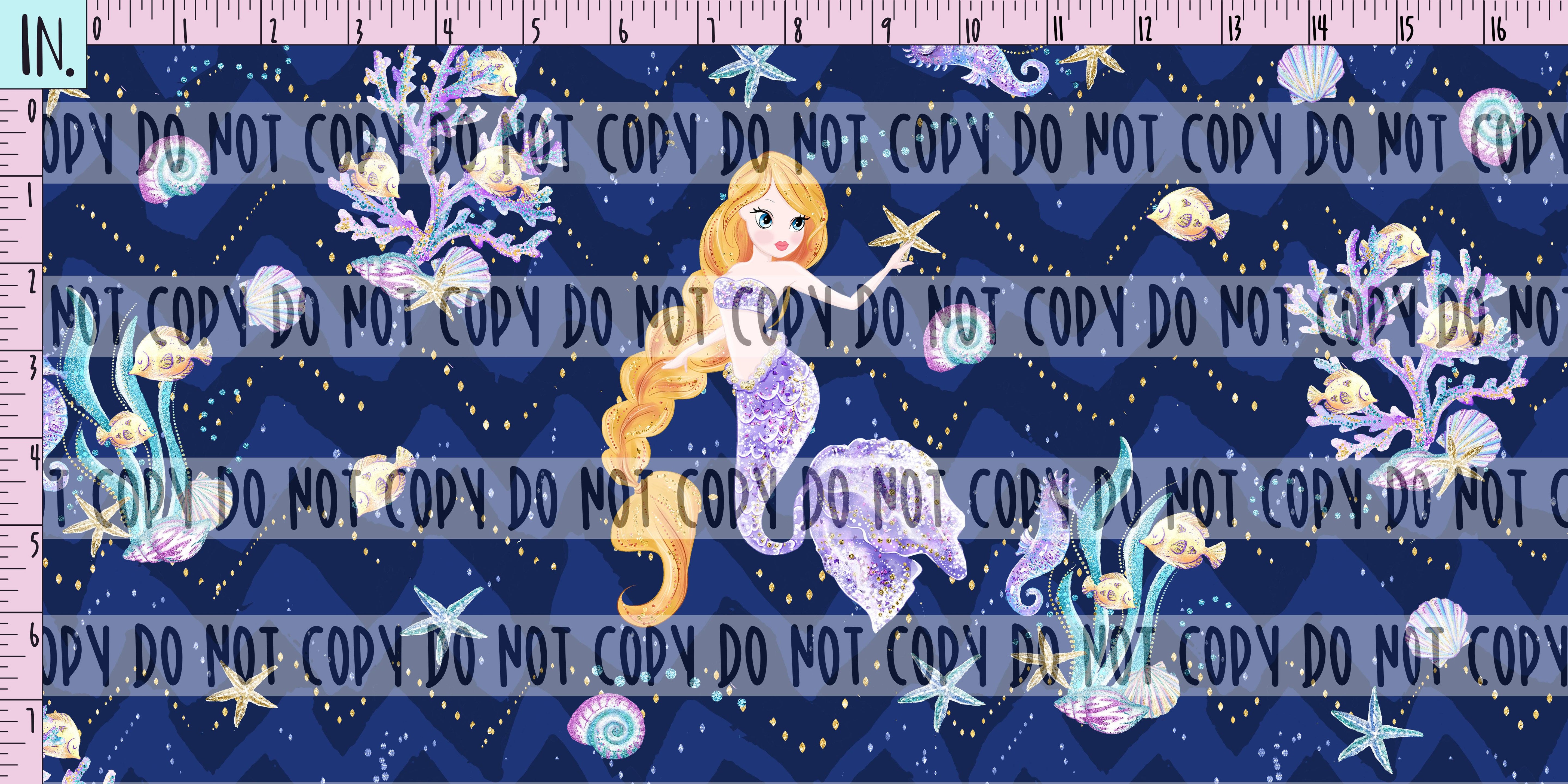 RETAIL PANEL Mermaid Rapunzel