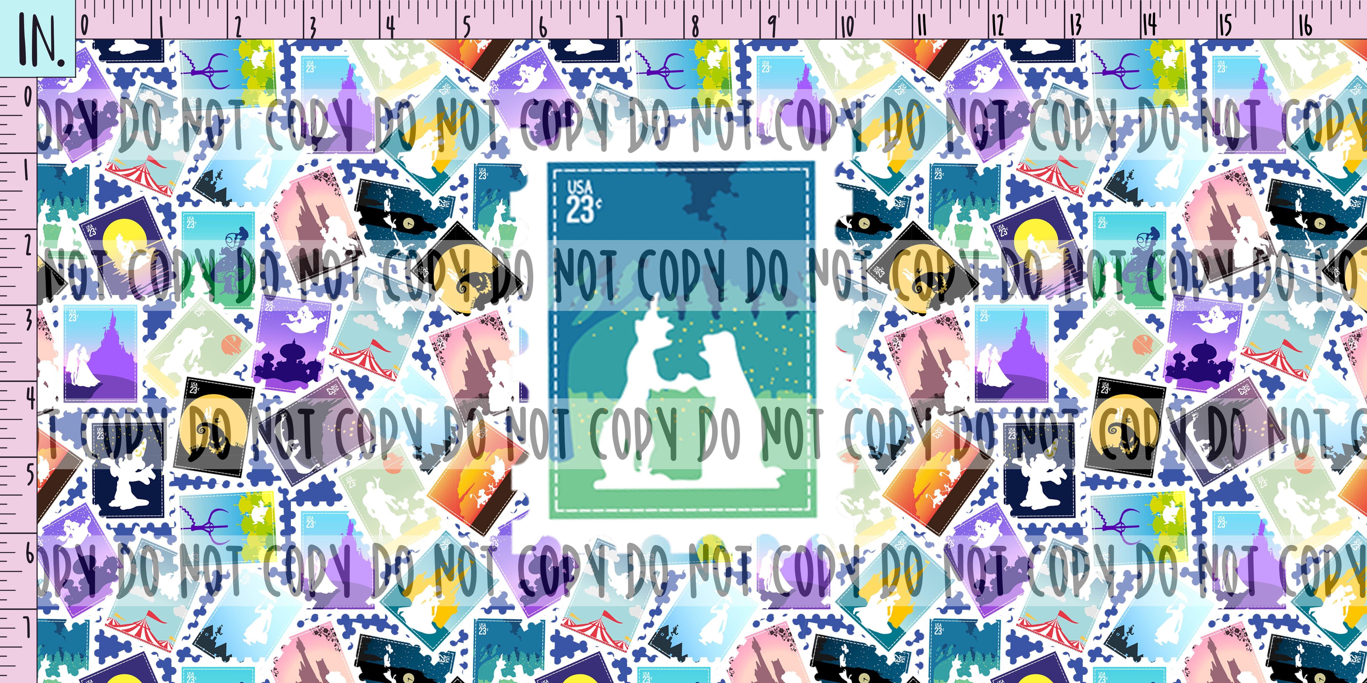 RETAIL PANEL Stamps Fox Bandit