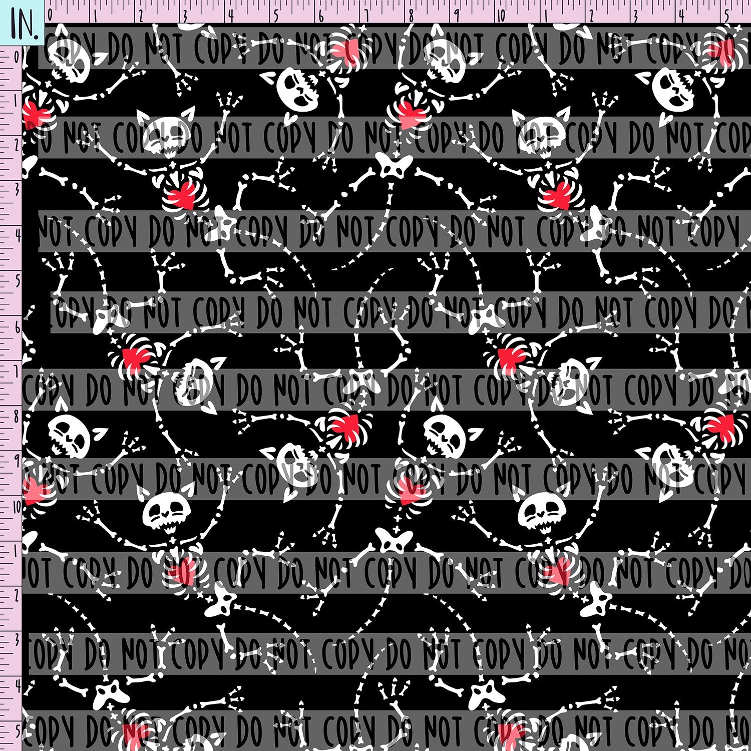 RETAIL Skeleton Kitty Full (Large)