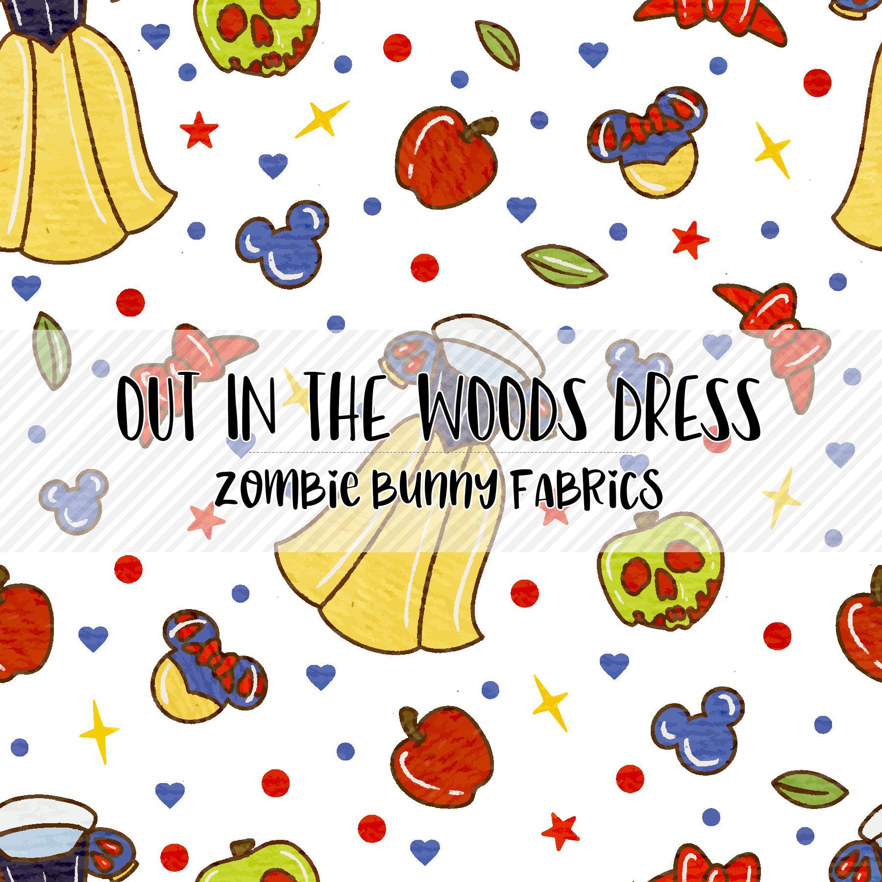 RETAIL *VINYL* Out in the Woods Dress