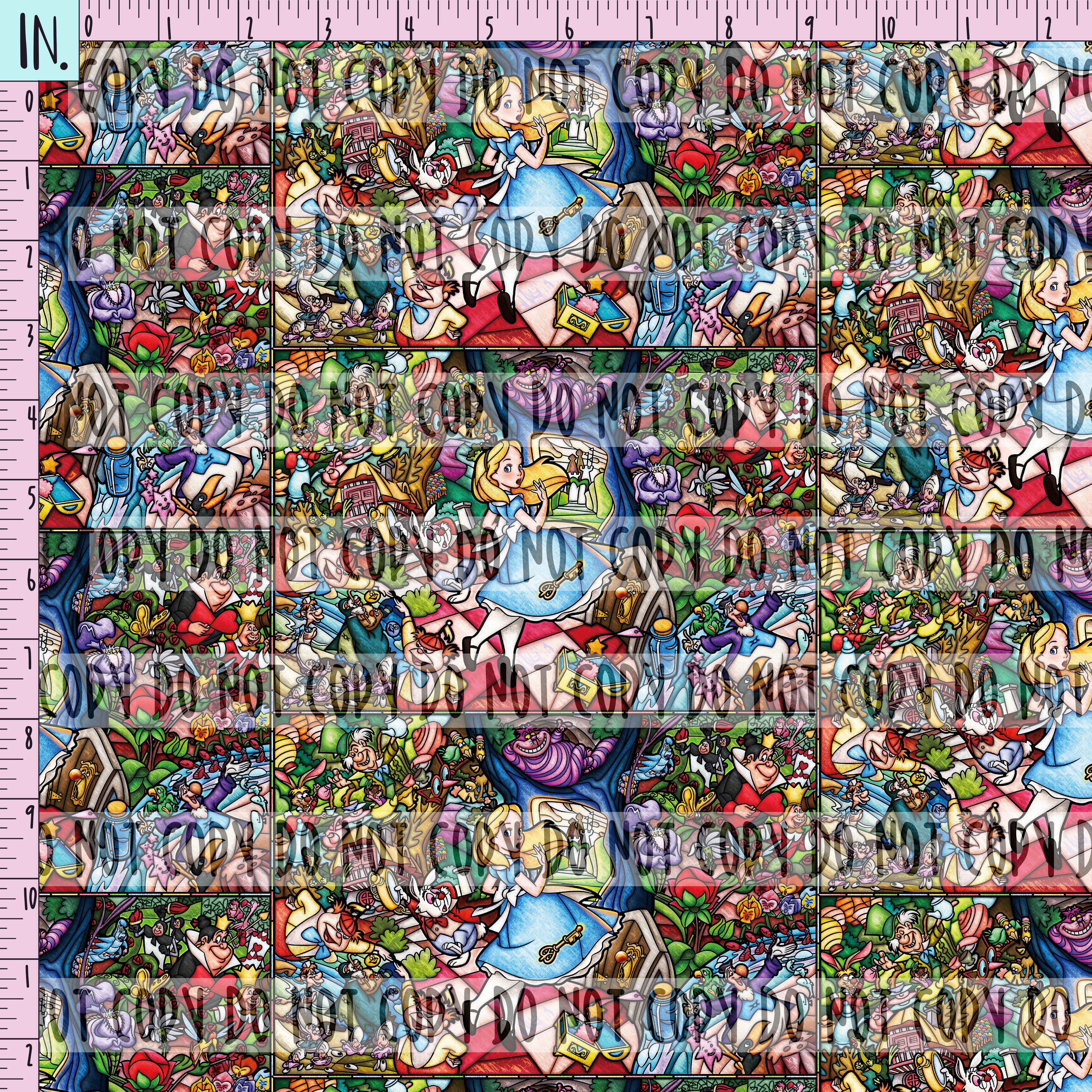 RETAIL *VINYL* Stain Glass Rabbit Hole