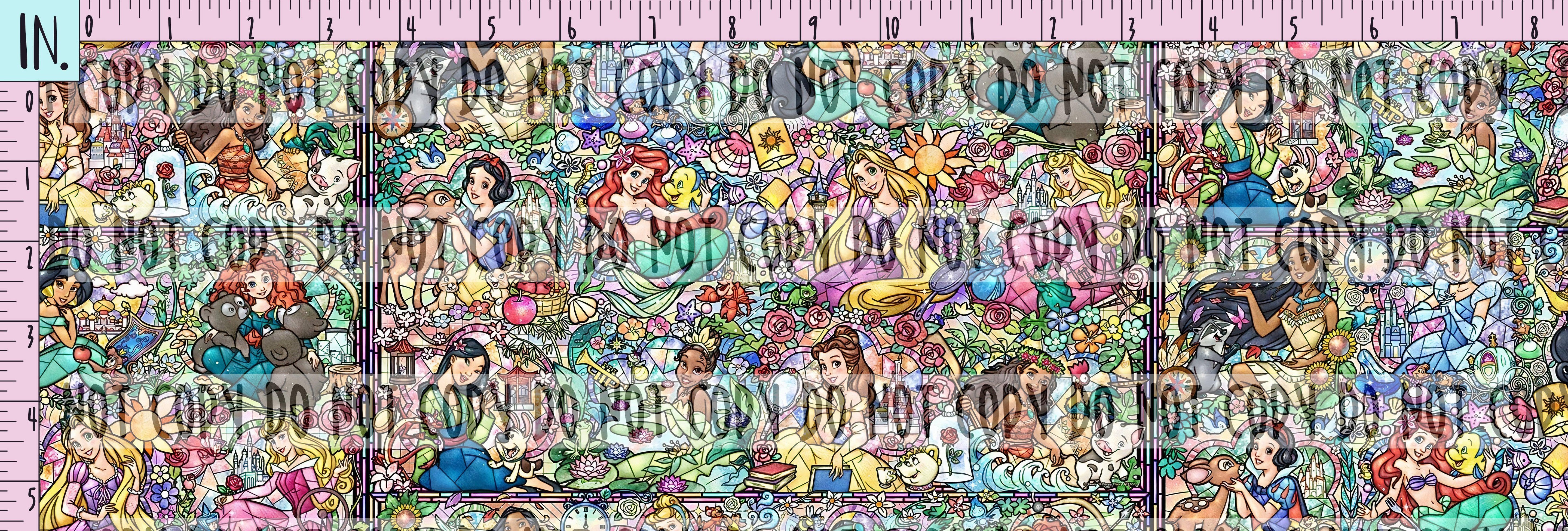 RETAIL *VINYL* Stain Glass Princessess (Straight)