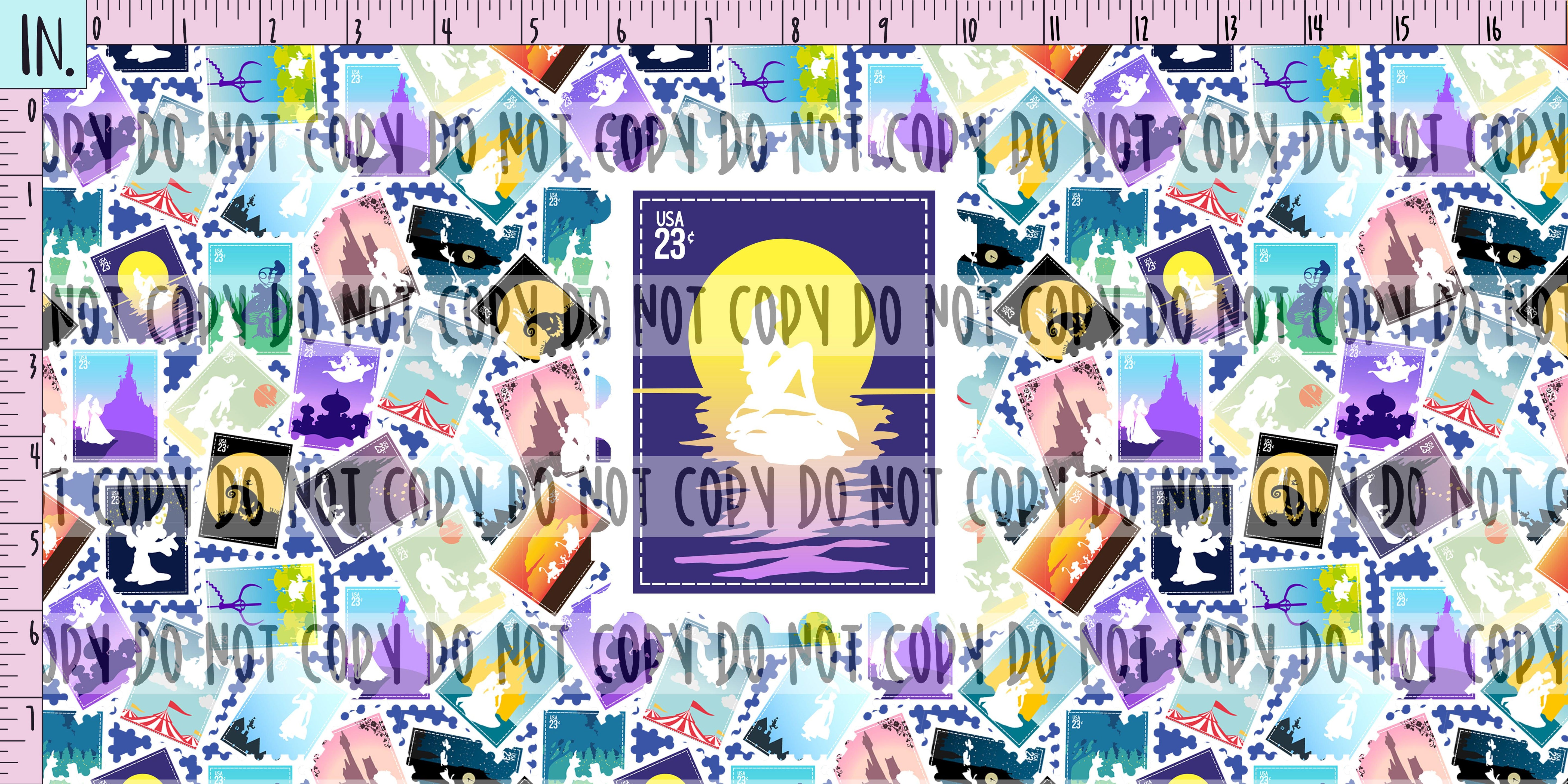 RETAIL PANEL Stamps Under the Sea