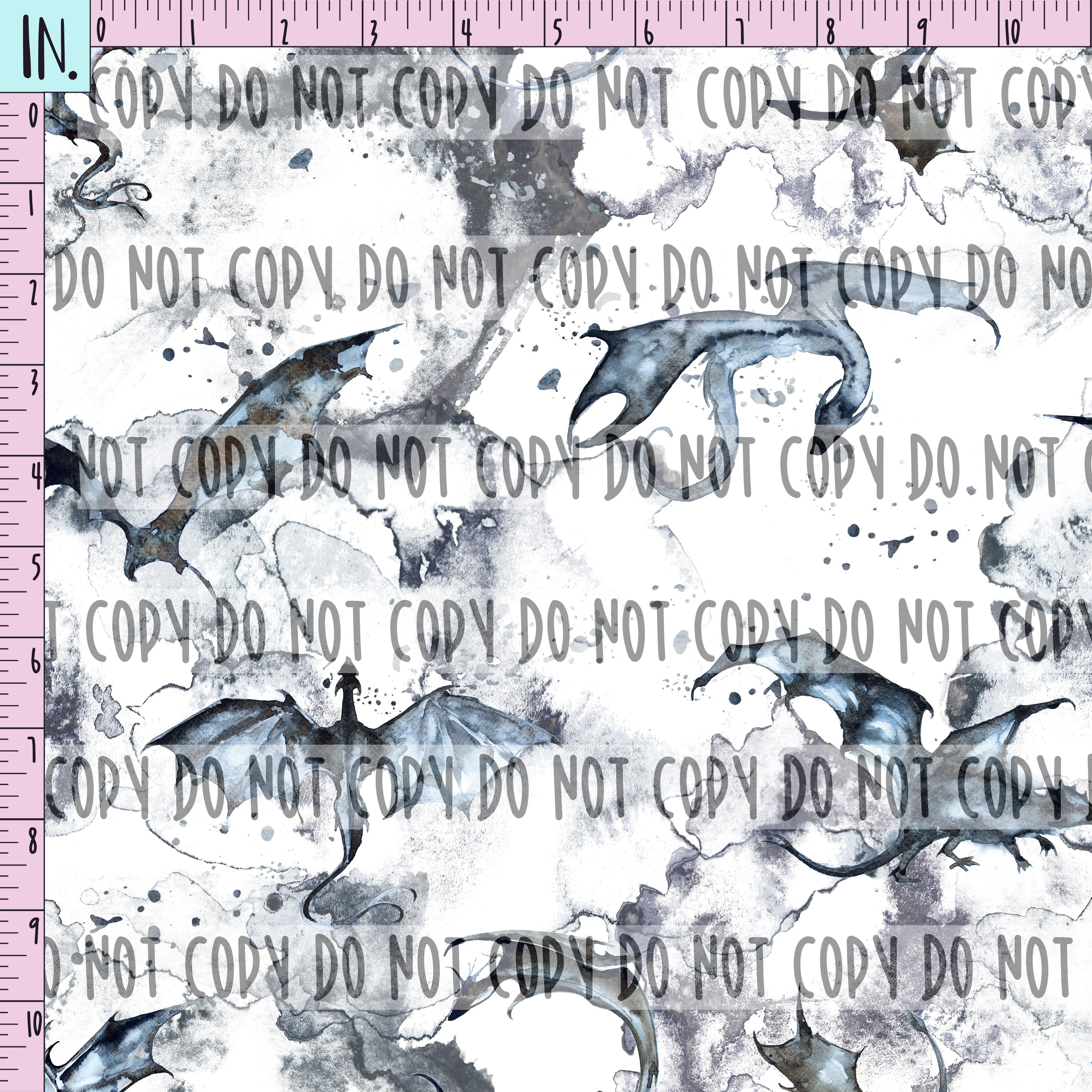 RETAIL *VINYL* Water Color Dragons