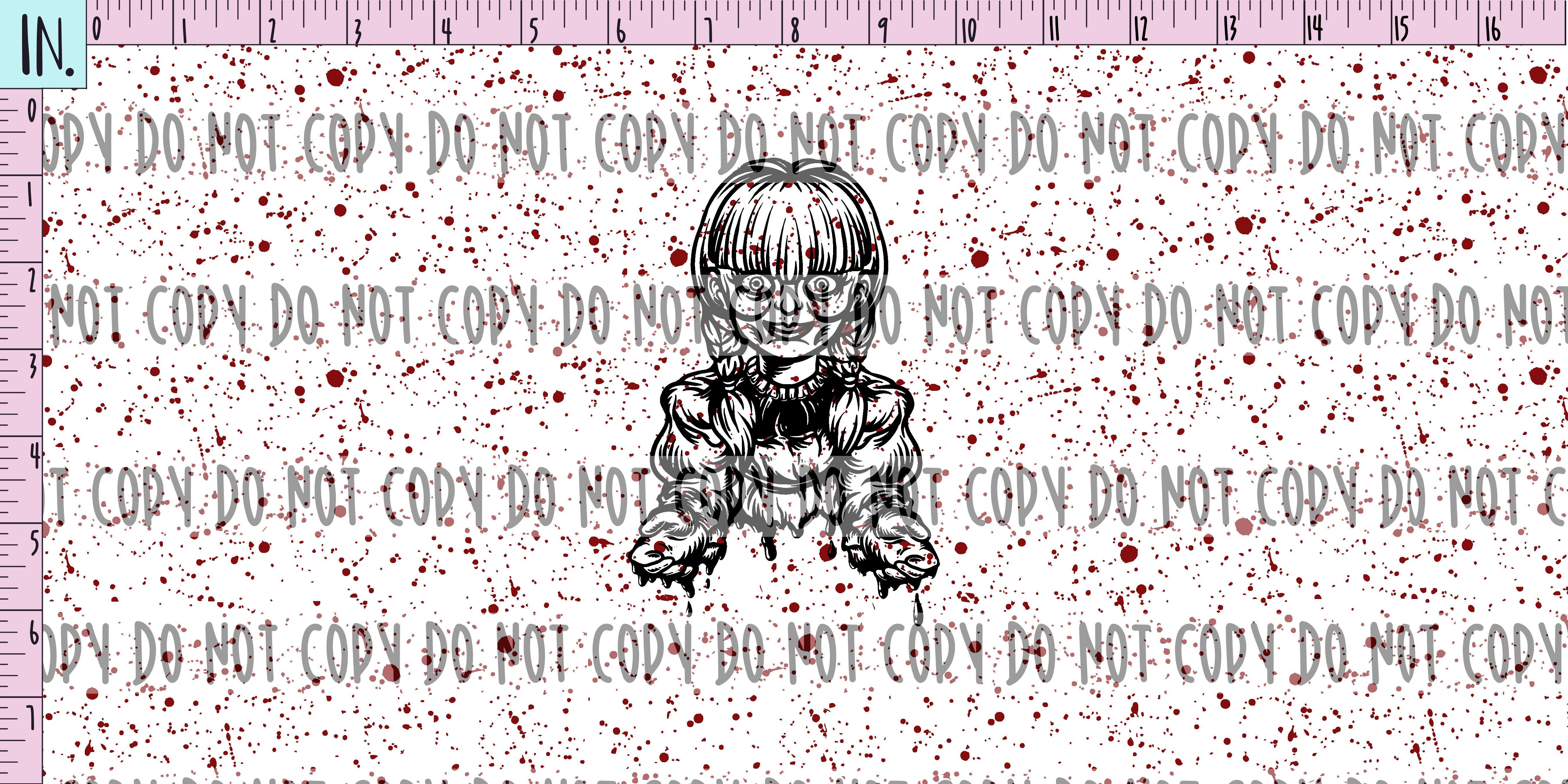 RETAIL PANEL Possessed Doll (White)