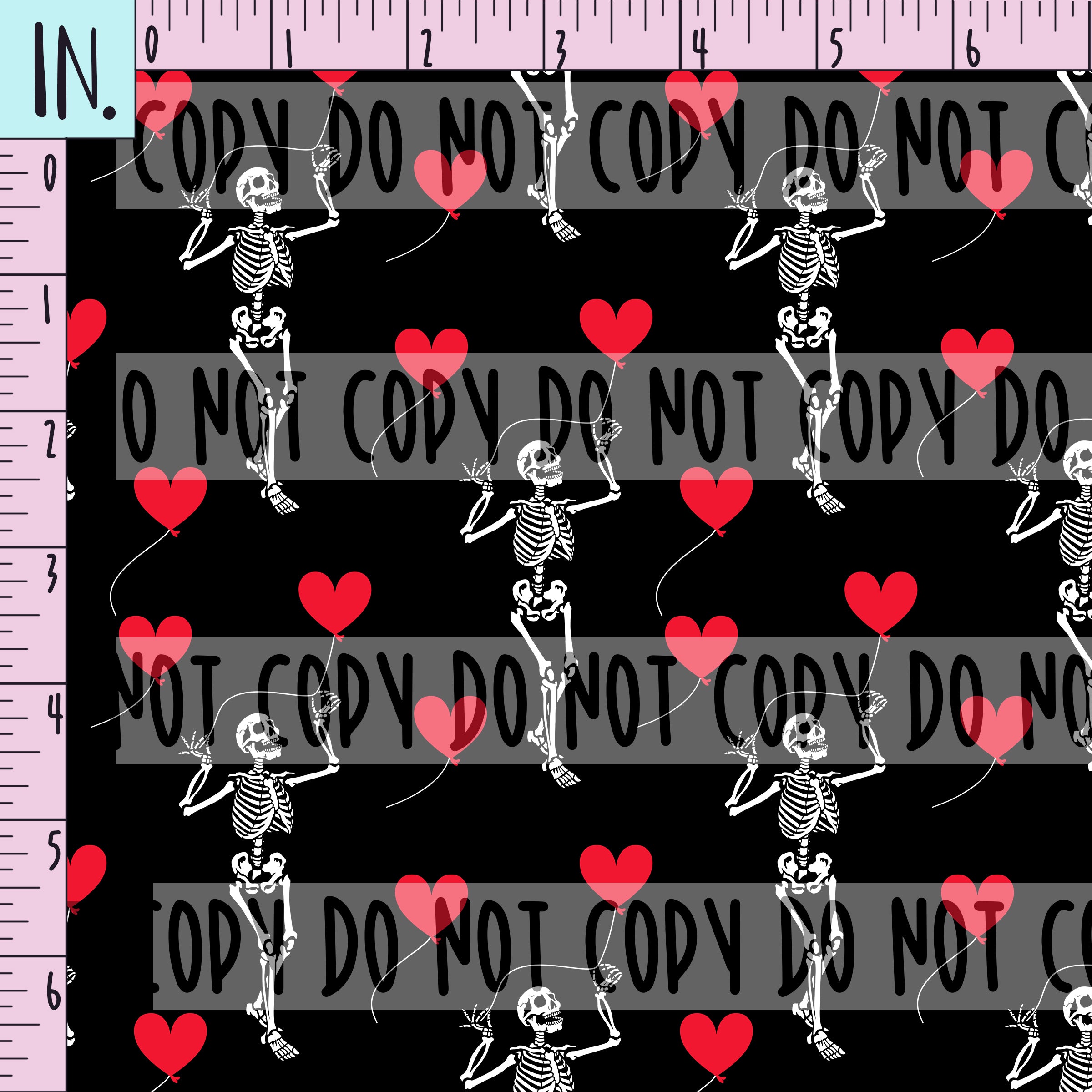 RETAIL Balloon Heart Skeleton (Regular)