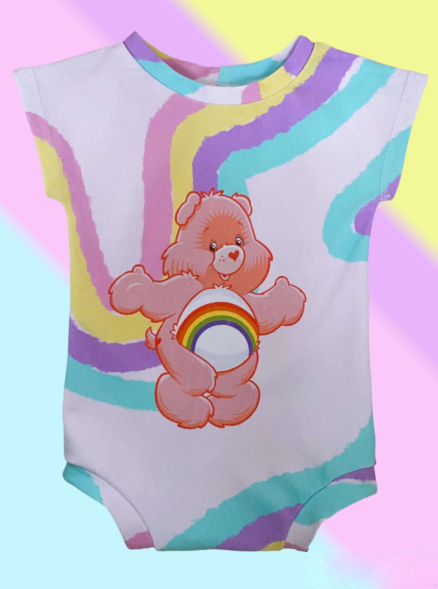 RETAIL  PANEL Bear Rainbow