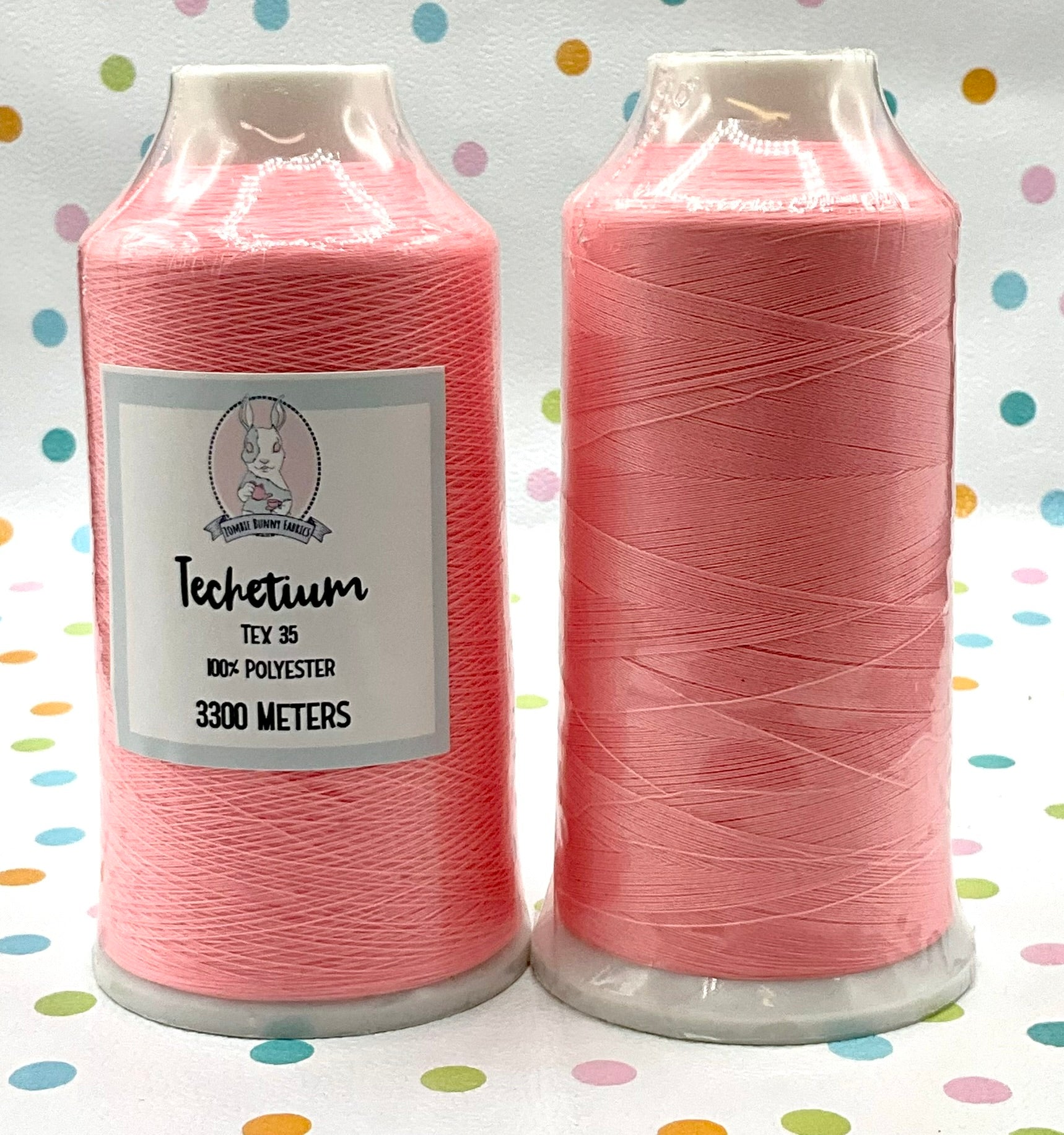 RETAIL THREAD Tex 35 Polyester Sewing Thread (3300 Meters) Glow in the Dark