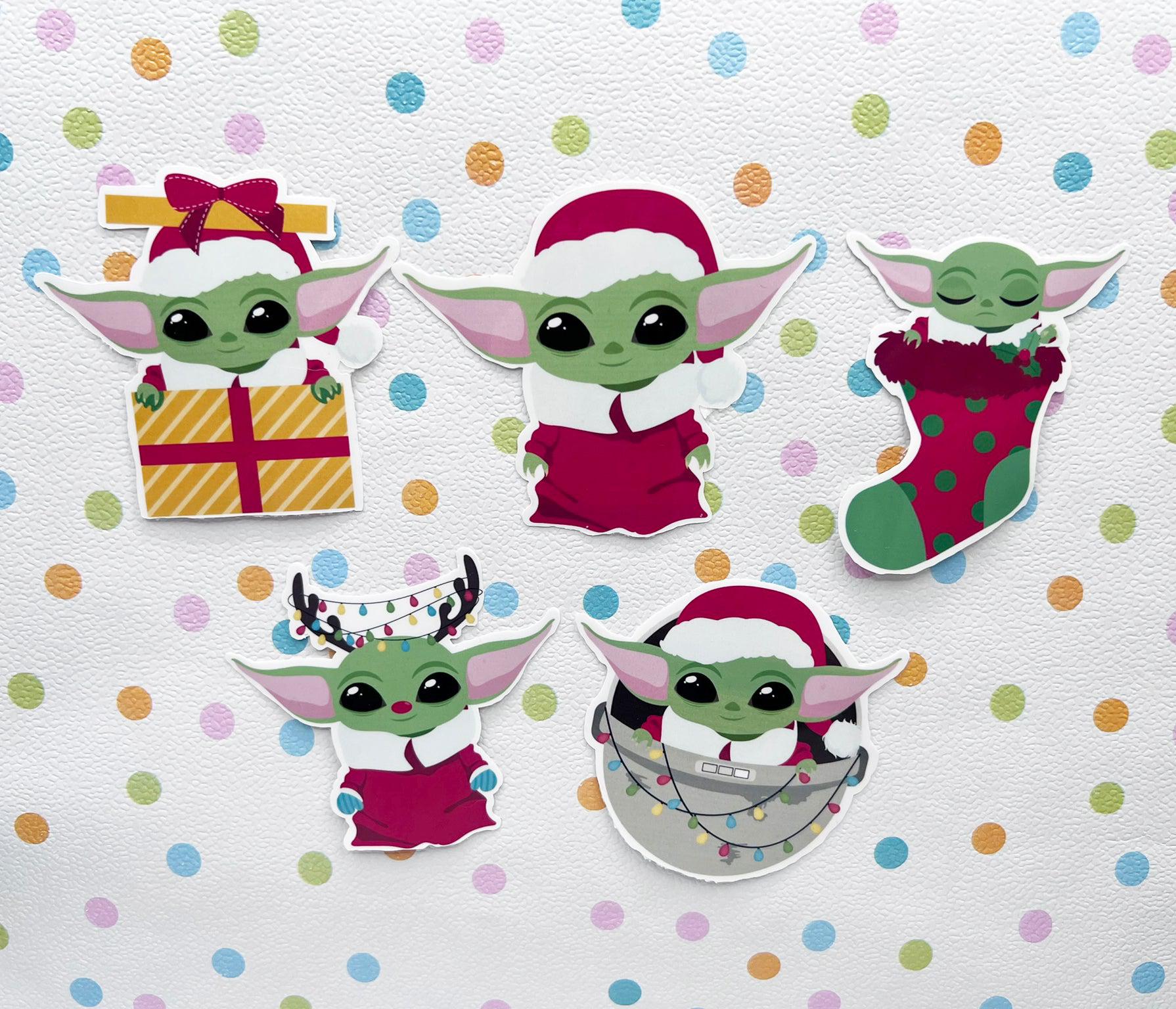 RETAIL *STICKERS* Space Christmas